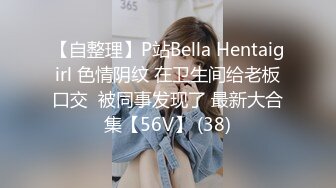 【自整理】P站Bella Hentaigirl 色情阴纹 在卫生间给老板口交  被同事发现了 最新大合集【56V】 (38)