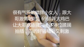 很有气质的微胖小女人，跟大哥激情啪啪，69舔弄大鸡巴让大哥抠舔骚穴，多体位蹂躏抽插，叫的好骚精彩又刺激