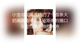 小宝寻花第二场约了个苗条大奶高颜值妹子，近距离拍摄口交上位骑乘抽插呻吟