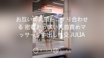 お互いの乳頭をこすり合わせる 密着おっぱい乳首責めマッサージ中出し性交 JULIA