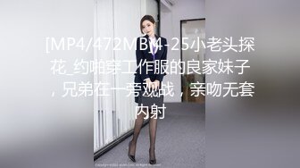 [MP4/472MB]4-25小老头探花_约啪穿工作服的良家妹子，兄弟在一旁观战，亲吻无套内射